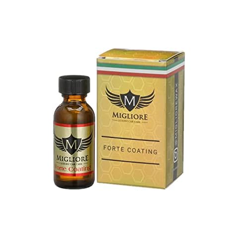 Migliore Forte Coating: 9H High Strength Premium Graphene Coating │5+ Years of Protection │ Apply After Car Wash Clay Bar Buffer Polisher │ Auto Marine Boat Motorcycle Cover