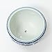 ZENSOAR Blue and White Chinoiserie Planter, Blue and White Flower Pot for Indoor Plants, Oriental Pots for Plants, Oriental Porcelain Chinoiserie Pot, Ceramic Asian Planter