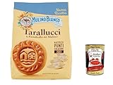 12 x Mulino Bianco Macine Biscuits with 100% Italian Fresh Cream 800 g Biscuits Cookies + Italian Gourmet Polpa 400 g