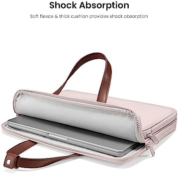 tomtoc 14’’ Laptop Omuz Çantası, Yeni 14’’ MacBook Pro M5/M4/M3/M2/M1 Pro/Max (2021–2025) ve 13’’ MacBook Air/Pro için, Acer ASUS Dell HP ThinkPad Uyumlu - Görsel 5