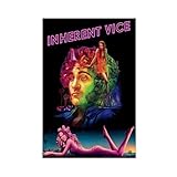 SHUBIAO Inherent Vice Movie Classic Art Poster Covers 3 Canvas Poster Bedroom Decor Landscape Office Room Decor Gift Unframe:12x18inch(30x45cm)