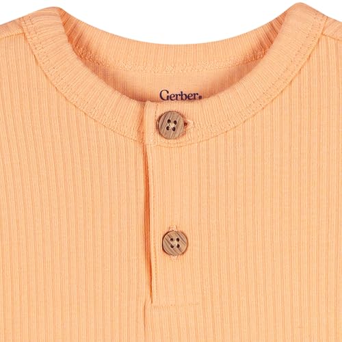 Image of Gerber Baby Short Sleeve Romper