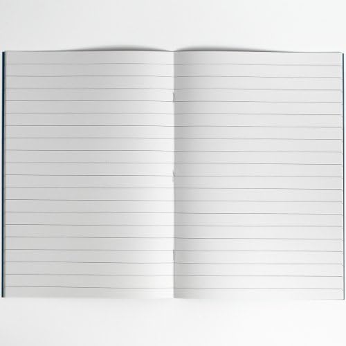 RHINO Stationery Exercise Book | A4 | 64 Page | 15mm Lined | Light Blue | Learning Resources | School Books | Pack of 10