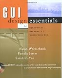  GUI Design Essentials: For Windows 95, Windows 3.1, World Wide Web