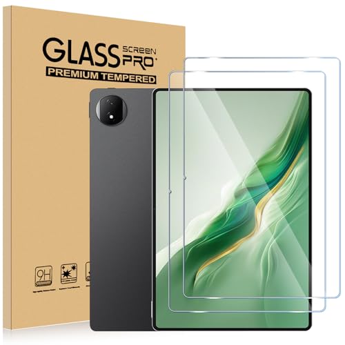 ELYCO Protector Pantalla Compatible con Honor Magic Pad 2, 2 Piezas Protectores de Pantalla, 9H Dureza Anti-Arañazos Cristal Templado, Ultra HD