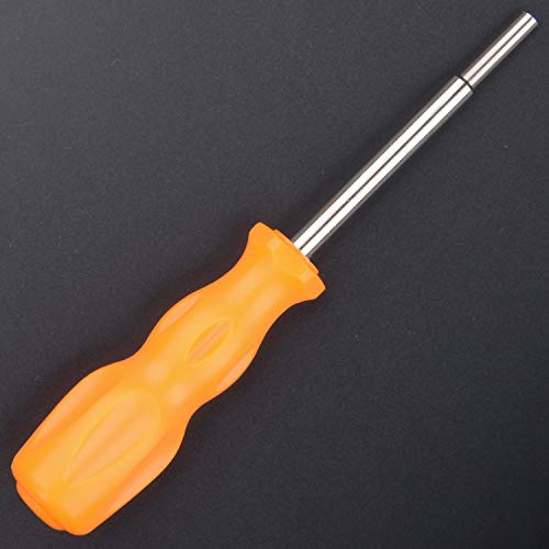 Gamebit Screwdriver Set, 3.8mm & 4.5mm Security Screwdriver Bit Screwdriver Tools for Opening NES SNES N64 Super Nintendo 64 Cartridges & Systems - Orange
