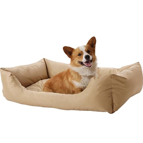 M&Catree Cama Perro Impermeable, Rectángulo Sofá para Gatos Mascotas Cojín Perro Antipelo y Suave