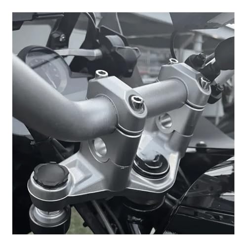 Abrazadera extensión manillar motocicleta con elevador mecanizado 7
