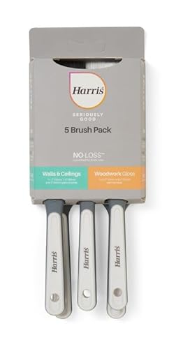 Harris No Loss Paint Brush Set X 5 Seriously Good Wall & Woodwork
