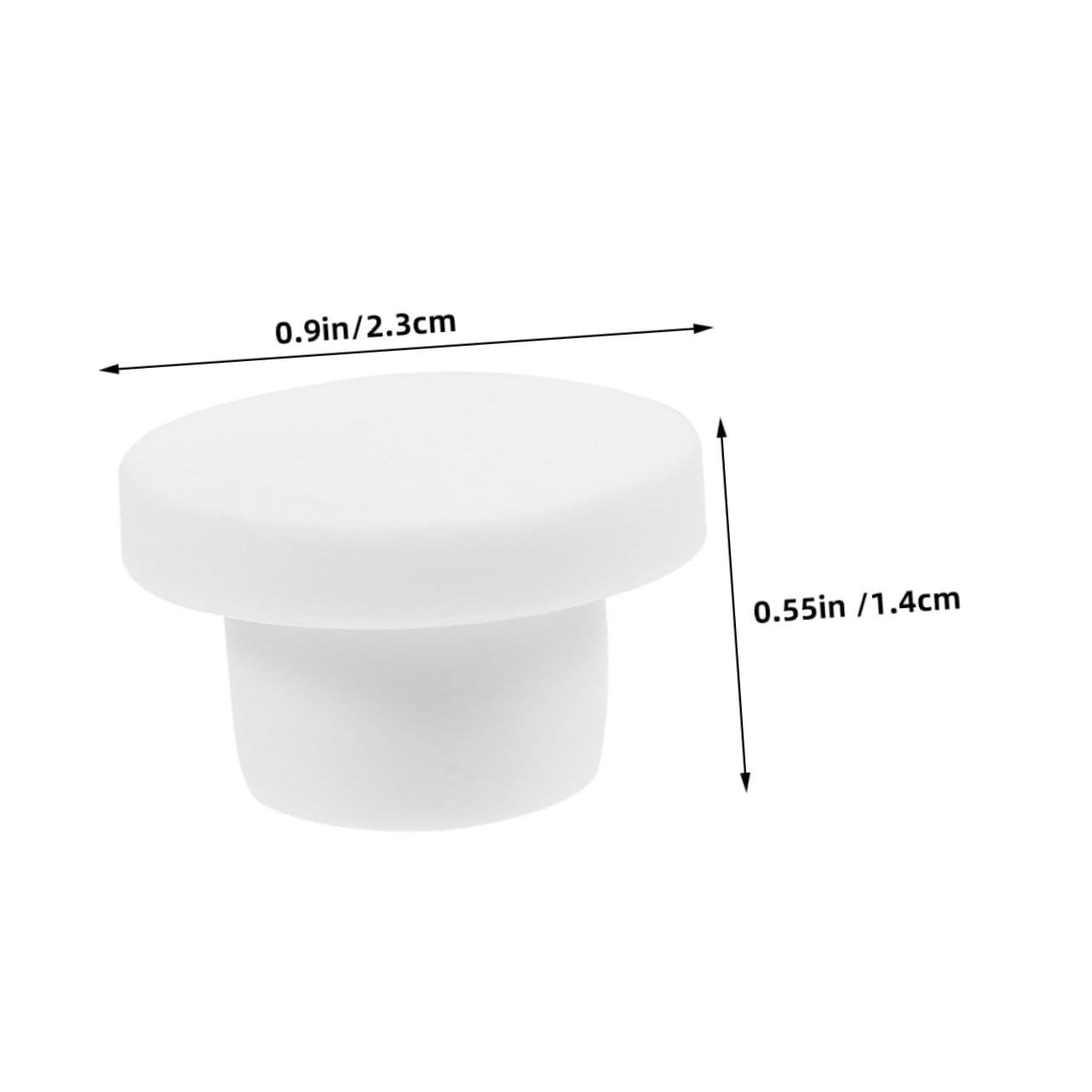 PRETYZOOM 2Pcs Rubber Bathtub Plug Stoppers for Home Portable Wash Tub Seal Lightweight Design Water Stopper for Bathroom Use Easy to Store and Use