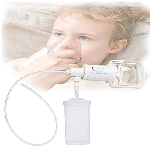 Aspirador de Esputo para el Hogar Dispositivo de Bomba de Succión de Flema Manual Portátil Aspirador de Esputo Para el Hogar Bomba de Succión de Flema Manual Portátil Para Ancianos