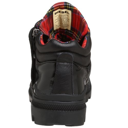 Diesel Tênis masculino da moda Motor Drive, Preto, 12