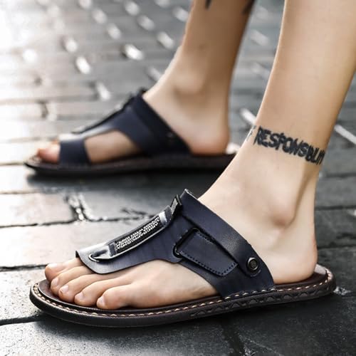 Men's Comfy Orthotic Sandals For Hallux Valgus,Casual Summer Bunion Orthopedic Flip Flops,Flat Big Toe Foot Corrector Slippers With Arch Support2