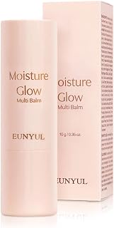 EUNYUL Moisture Glow Multi Balm Stick, 0.35 oz (10 g), Hydrating Facial Balm for Dry Skin, Korean Skincare