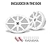 BOSS Audio Systems MR692W 6 x 9 inch Marine Stereo Boat Speakers - 350 Watts (Pair), 2 Way, Full Range, Tweeters, Coaxial, Weatherproof, Sold in Pairs