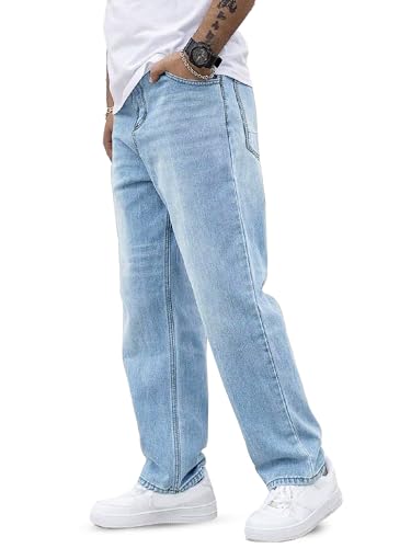 Image of Noble Monk Men's Regular Fit Jeans | Denim Jeans | Streachable Jean for Men