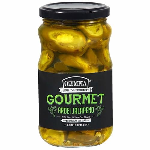 Olympia Peperoncini Jalapeños Verdes en Salmuera, Cortados, 330g