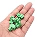 MECCANIXITY 10PCS 2-Pin PCB Mount Screw Terminal Block Connectors 5.08mm/0.2inch Pitch Circuit Board Connectors for Home Appliances, Industrial Projects