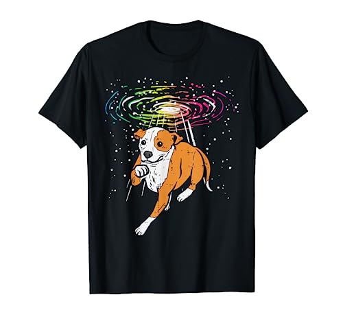 Pitbull From Space Galaxy Pet Pitties Dog Lover Owner Gift T-Shirt