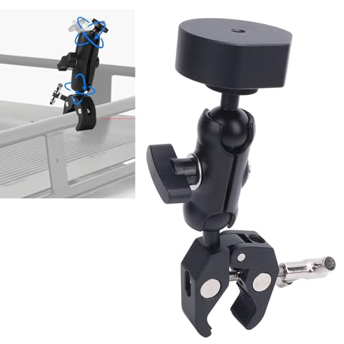 Mini Support de Serrage : Pince Réglable Anti-Vibration pour Échelles et Garde-corps