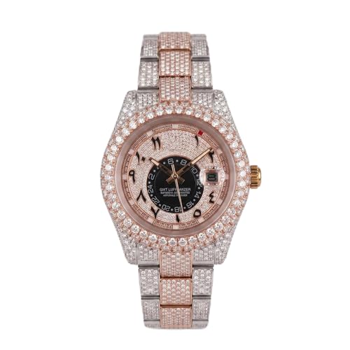 Reevoxa Moissanite Diamond Automatic Mechanical Watch