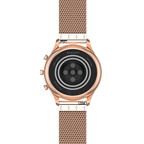 Jorn 38Mm Gen 6 Rose Gold Stainless Steel Mesh Hybrid Smartwatch (Model: Skt3300) #TOP4