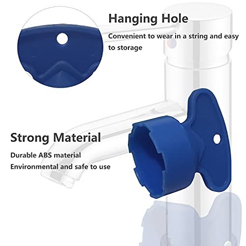 4 Pack Faucet Replacement Part Insert Filter + 4 Pack Removal Wrench Tool, Aerators Water Saving Flow Restrictor Set For Sink Tap Aerators M16.5 18.5 21.5 24 (4Size) /1.2Gpm,1.5Gpm,1.8Gpm,2.2Gpm #TOP6