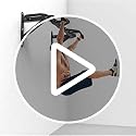 Image of Dolphy Multifunctional Wall-Mounted Pull-up bar Home Gym Multi-Function Grip Training Equipment Multi-bar - Load-Bearing 300Kg