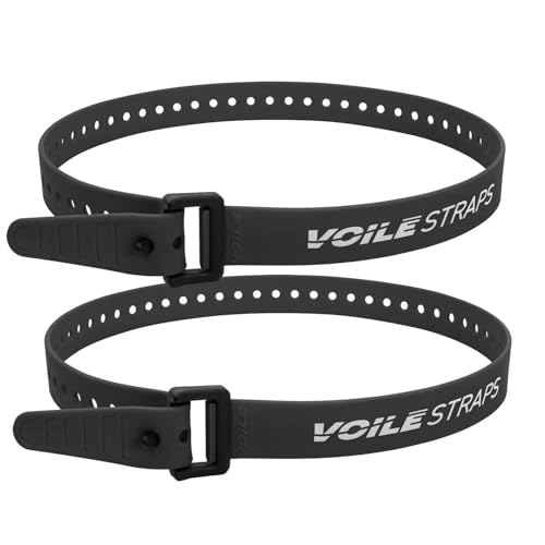 Voile Straps XL Series Nylon Buckle - Industrial 2 Pack - 32in (Black)