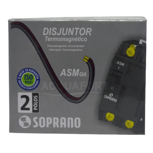 Disjuntor Nema Bipolar 90A Soprano