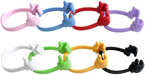 BESPORTBLE Thumb Up Mobile Phone Stand: Universal Tabletop Phone Holders, Phone Support Stand, Lazy Mount for Cellphone 8Pcs