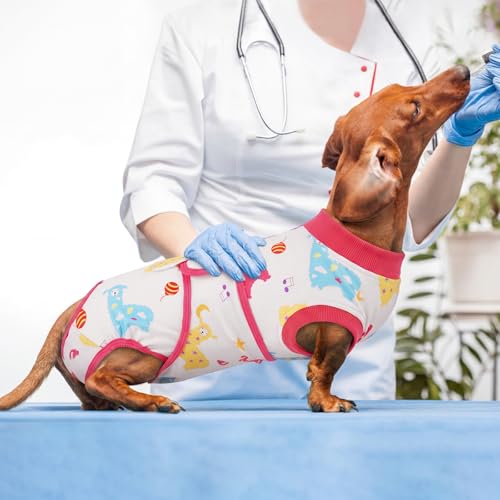 Kuoser Dog Recovery Suit, Female Male Spay Neuter Surgery Suit, Llama, L by Kuoser - Used condition - Image 7