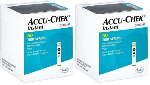 Accu-Chek Instant teststrips 50 stuks (Packung mit 2)