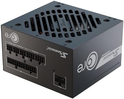 Seasonic Core GX ATX 3 2024 650W Fully Modular 80+ Gold PCIE 5.1 Power Supply/PSU ATX3.1