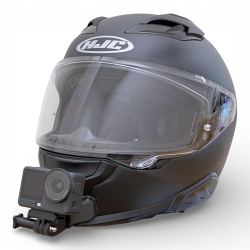 Chin Mount pour GoPro et DJI - Set de Fixation Mentonnière Casque Moto HJC F71