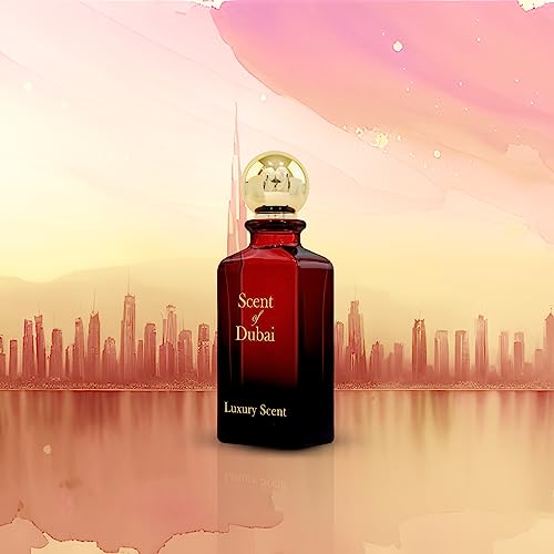 LUXURY SCENT Scent of Dubai Extrait De Perfume 80ML Oriental Unisex Oud Perfume Long Lasting Fragrance with Rose, Saffron, & Amber Arabian Scent for Men & Women Perfect for Special Occasions - Image 7