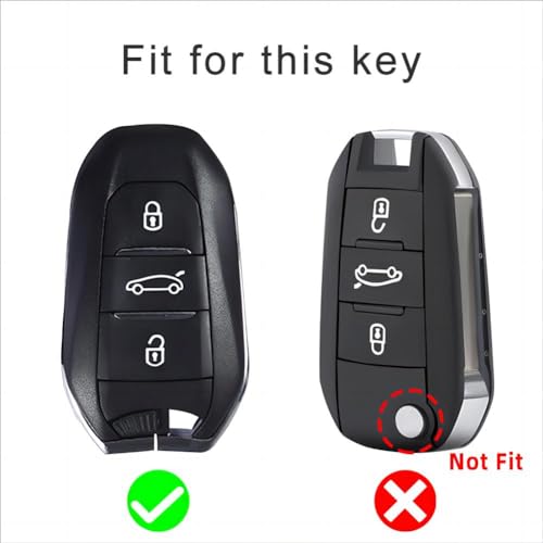 Funda para llave de coche Opel Mokka-e 2020-2024 accesorio protector 5