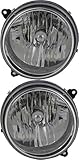 For Jeep Liberty Headlight 2005 2006 2007 Driver and Passenger Side Headlamp Assembly Replacement
