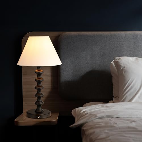 O'Bright Ember Rechargeable Table Lamp (Black_Baluster) by O'Bright - Used condition - Image 5
