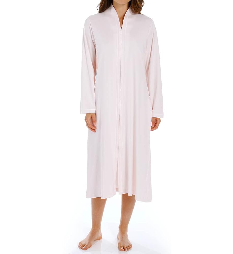 P-Jamas Women's Butterknits Breakaway 48 Inch Zip Robe