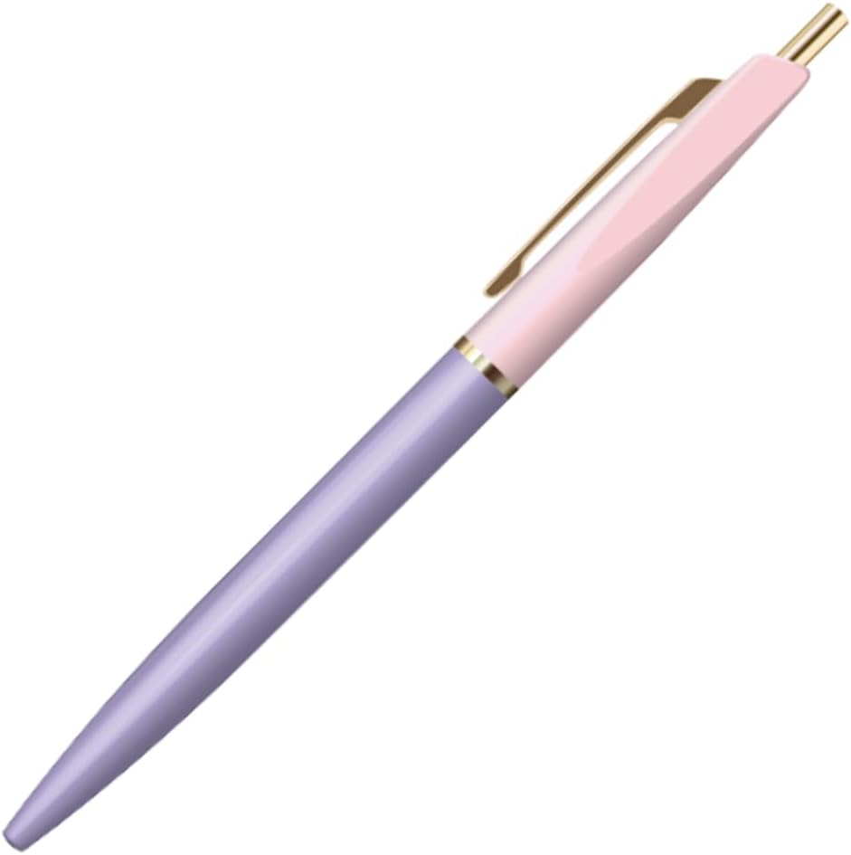 アンテリック(Anterique) Antelic BP1BPXLV Oil-based Ballpoint Pen, 0.5mm, Baby Pink x Lavender
