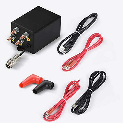 RUGCEL WINCH 12V DC ATV Winch Wireless Remote with Wire Rope: 3/16" Diameter x 50' Length Waterproof Electric Winch Outdoor- 4000 lb. Load Capacity - Thumbnail 6