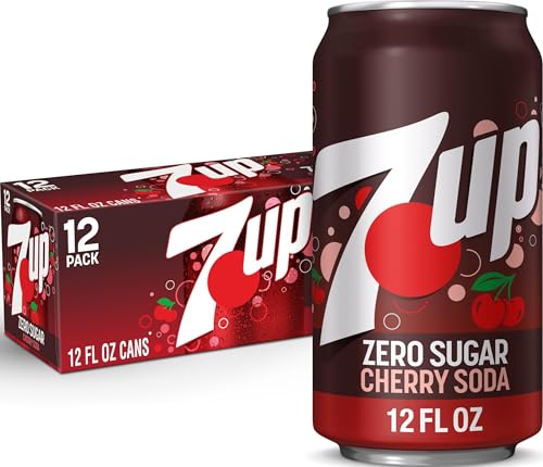 7UP Cherry Zero Sugar 12-pack of cans
