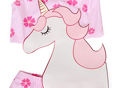 Kantenia Pequenas Meninas Um Fato de Peça Bikini Seco Rápido Roupa de Praia Terno de Banho Beachwear