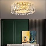 Moderne Kristall-Deckenleuchte für Wohnzimmer, Arbeitszimmer, Schlafzimmer, Korridor...