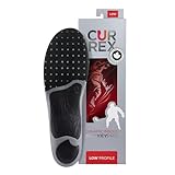 CURREX HockeyPro Insoles for Hockey Skates & Ice Skating – 3D Dynamic Arch Support to Improve Stability, Anti-Slip Heel for Optimized Movement – for Men & Women – Low Arch, XL