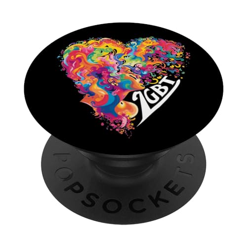 Orgullo LGBT bandera gay transgénero aliado arco iris mes lesbianas PopSockets PopGrip Intercambiable