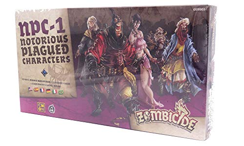 Zombicide Black Plague:N.P.C. #1 - Asmodee - Gesellschaftsspiel - Brettspiel - Spielfiguren-Set