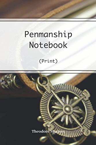 Penmanship Notebook: Print Tracing And Copying For Improved Handwriting
