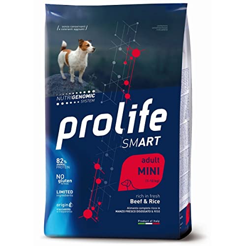 Prolife Adult Mini Manzo & Riso Nutrigenomic crocchette - 7kg